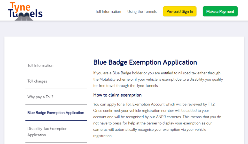 how-to-submit-a-blue-badge-exemption-application-tyne-tunnel-2