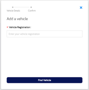 How to Add a Vehicle Registration to Your Account - Tyne Tunnel 2