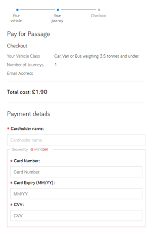 How to Pay for a Passage - Tyne Tunnel 2