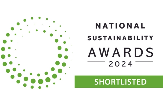TT2 Shortlisted for National Sustainability Awards 2024