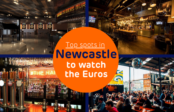 Top spots in the North East to watch the Euros 2024